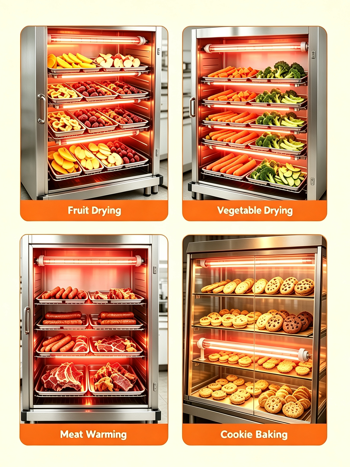 Solving Thermal Gradient Issues in Multi Layer Ovens with Circular Clear Quartz Infrared Heaters
