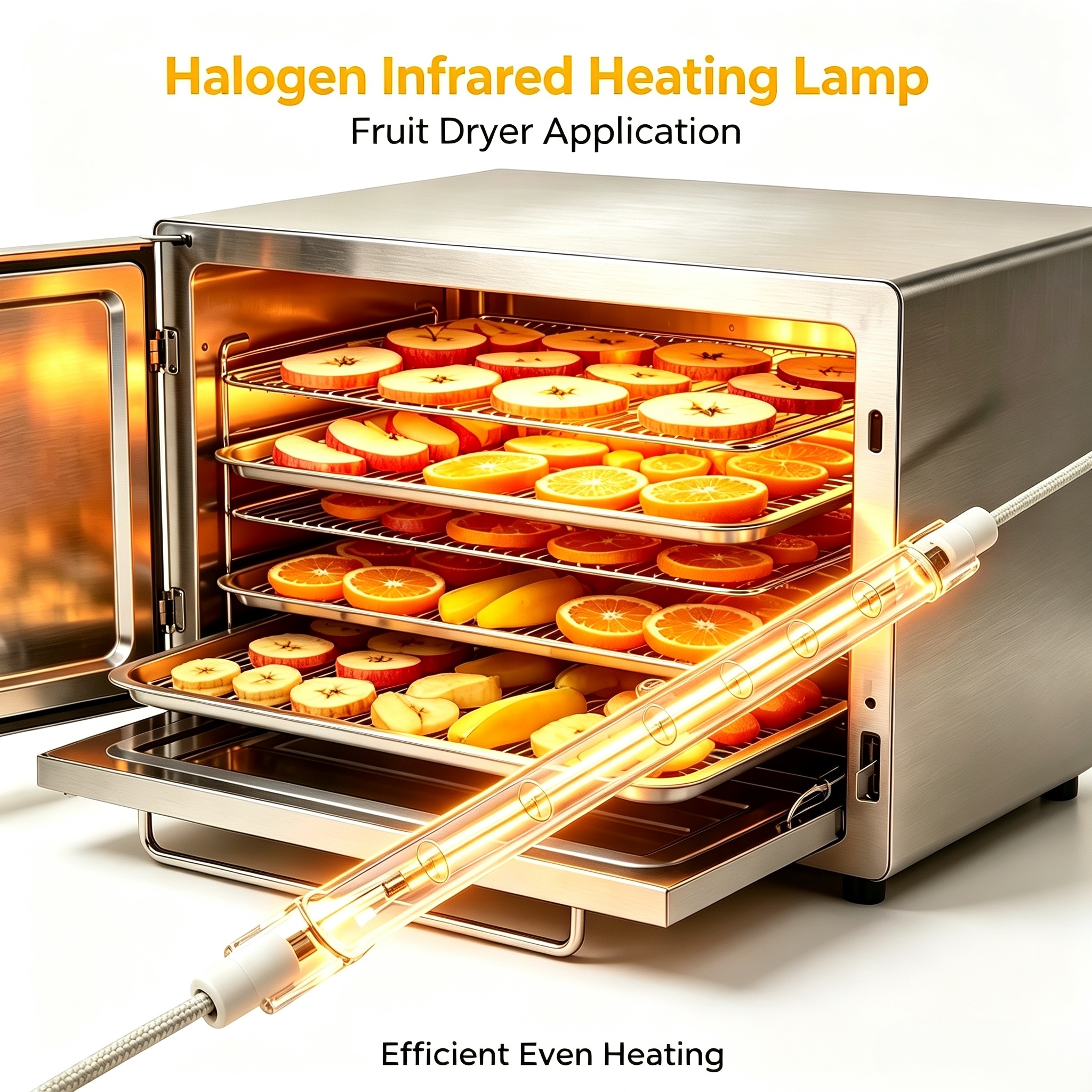 Evaluating Domestic High Load Infrared Heating Elements for Rotary Oven Applications